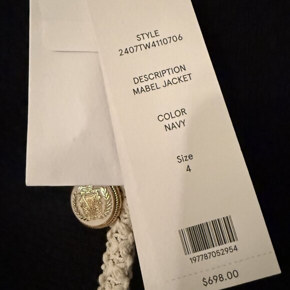 Veronica Beard Mabel Jacket Size 4 - Picture 2 of 2